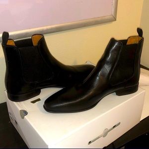 Aldo Chelsea Leather Boots